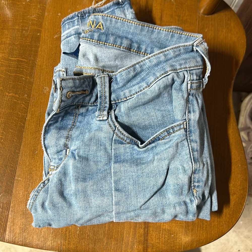 Front panel style skinny jeans